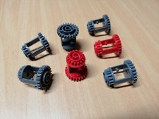 LEGO Technic 7 Stück Differential Motor Getriebe / Technik Sammlung Konvolut