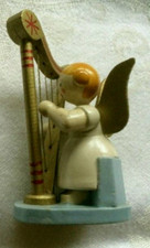 Figur Engel mit Harfe Weha