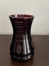 Alte kleine Bleikristallvase