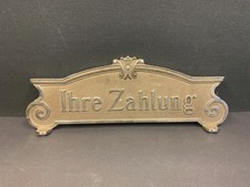 Nationalkasse Schild * Ihre