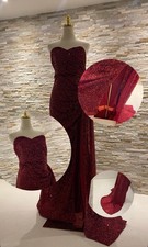 Abend-Kleid Rot Gala