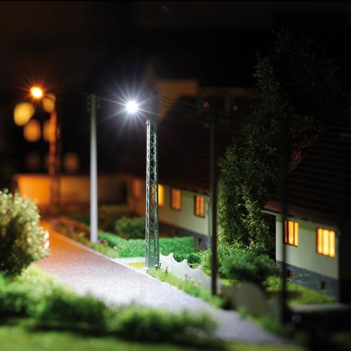 Busch gittermastleuchte gelb - busch,