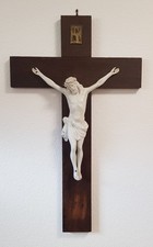 Antikes großes Holz Kreuz