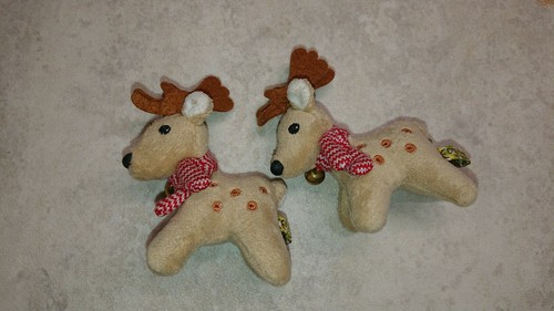Stofftier rentier weihnachten - stofftier,