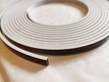 Neu 10 mm x 4 mm flexible Rolle Intumeszenz solide Feuertürdichtung 5,1 m BS476 -22 weiß