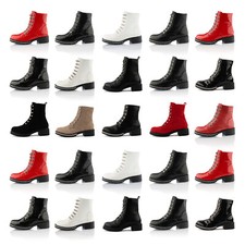 Neu Damen Stiefeletten Biker