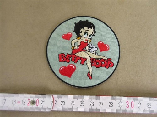 Betty boop hearts pin patch - hearts,
