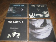 4 x Vinyl / 12" - The Fair Sex - Alaska, Toys, Bite Release Bite, Demented Forms