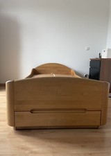 InCasa Massivholz Einzelbett 90cm x 200cm Liegefläche