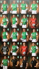 20 x Werder Bremen * fast ganzer Satz * Original - Autogramme, handsigniert *