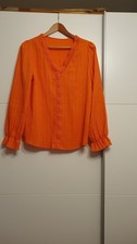 Zwei BLUSEN, LILA, ORANGE GR.L