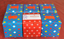 6 Herrenhuter Sterne: 1x Sonderedition 2024 Flieder neu & 5x Rot gebraucht (OVP)