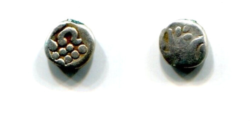 Silber fanam indien - silber,
