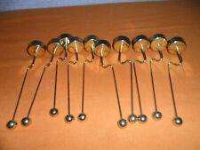 8 Balancekerzenhalter goldfarben Pendelkerzenhalter Christbaum Kugel Teelicht