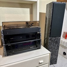 Marmor-Boxen Lenak MB II a, + Dual 1249 + FineArts CD 903 + AVR1604