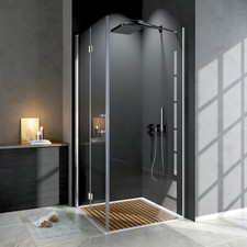 Drehfalttür Duschkabine