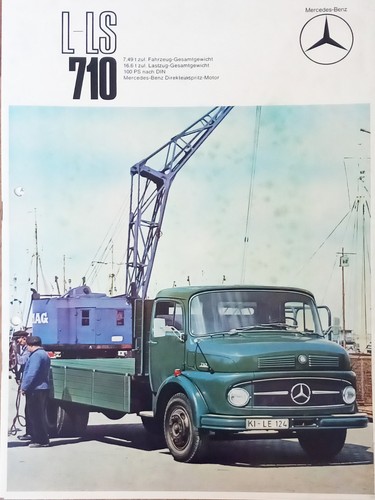 Mercedes benz lkw 710 - l, ls