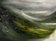 Original Öl Strukturgemälde