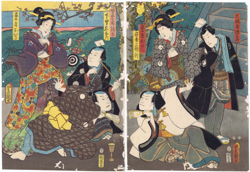 Utagawa kunisada kabuki - kunisada,