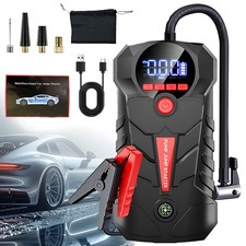 Auto Starthilfe Jump Starter Ladegerät 12V Booster Powerbank KFZ Luftkompressor