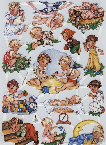 Glanzbilder ef 7016 babys - #,