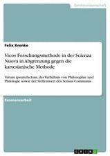 Vicos Forschungsmethode in der