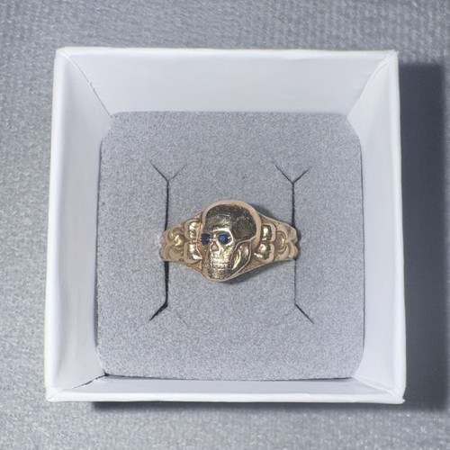 Herren siegelring totenkopf - herren,