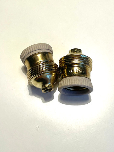 Messing lampenfassungen e - 2,