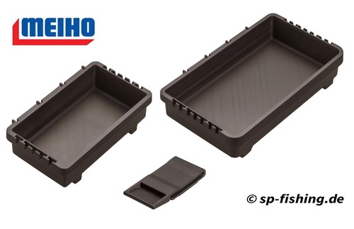 Meiho tray black - black, für