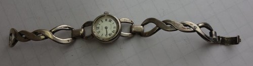Armbanduhr 925er silber - armbanduhr,