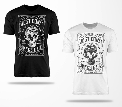 Biker shirt b0119 - , chopper