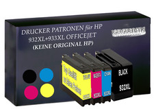4 DRUCKER PATRONEN für HP