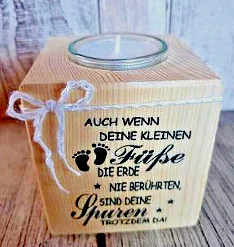 Sternenkind kerzenhalter - sternenkind,