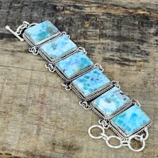 Schöne Larimar Edelstein 925