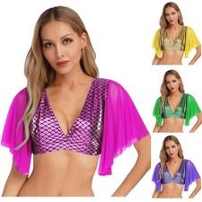 Damen glänzende tops - damen,