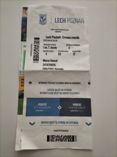 Sammler ticket lech - sammler,