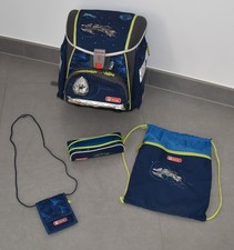 Step by Step Schulranzen "Space" 4-tlg. Sportbeutel Stiftemappe Geldbörse