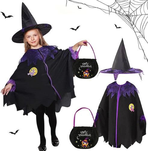 Hexenkostüm mädchen kinder - mädchen,