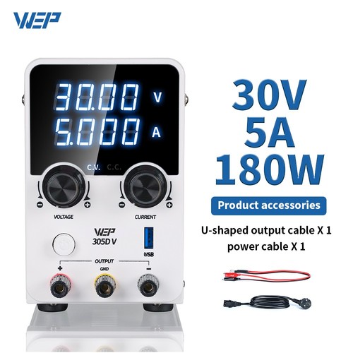 Wep 30v regelbares dc - 0-30v,