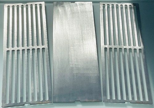 Edelstahl rost platte - +, p