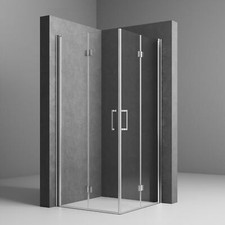 Duschkabine Falttür Eckeinstieg Duschabtrennung 90x90 90x75 Dusche Duschwand