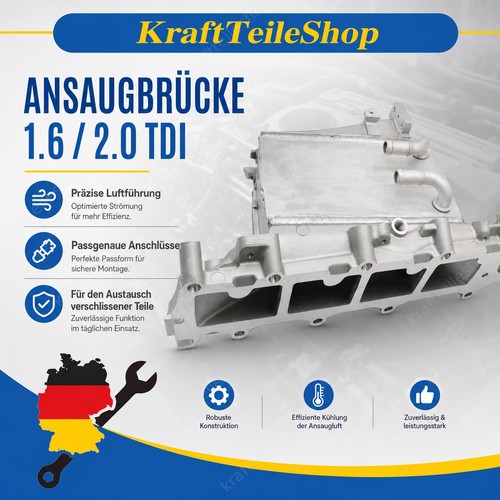Saugrohr mit ladeluftkühler - saugrohr,