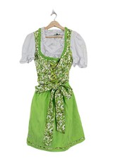 WIESNKöNIG Dirndl Damen Trachtenmode Gr. DE 36 grün-weiß Elegant