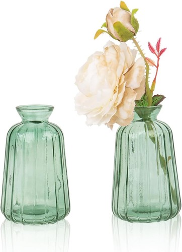 2er glasvasen set 11cm klein - 2er,