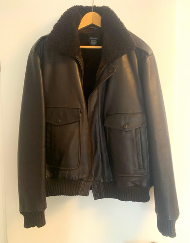 Gant herren lederjacke - herren-lederjacke, –