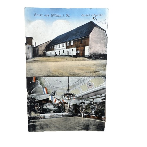Postkarte wilthen sachen - wilthen,