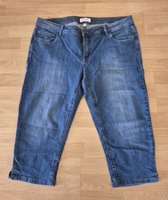 Damen dreiviertel Hose Jeans