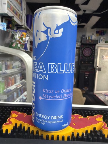 Red bull sea blue - blue, edition