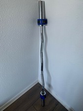 Power-Xtreme Olympia Hantelstange Langhantel SZ-Stange 50 mm mit Klemmen