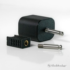 Selfbondage Frostlock Schwarz Eisschloss mit Segufix Pins - KlinikBondage